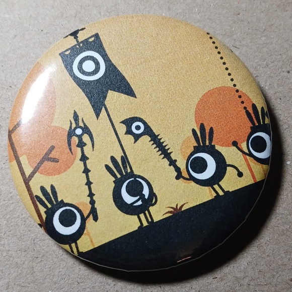 Patapon Video Game Button Pins/Badge - Picture 1 of 3